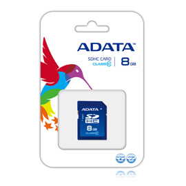 A-DATA 8GB SDHC Class 10