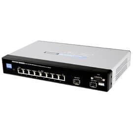 Cisco SRW2008P, 8-port 10/100/1000 Managed Gigabit Switch with PoE
