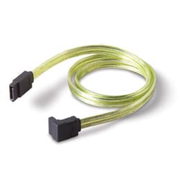 Belkin Serial ATA Cable - Right Angled,Yellow, 0.45m