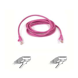 Belkin Cable patch CAT5 RJ45 snagless 1m pink