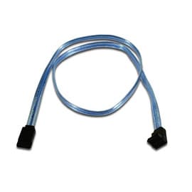 Belkin Serial ATA Cable - Right Angled, Blue - 0.6m