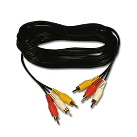 Belkin Triple Pack Phono to Phono Cables, 3m