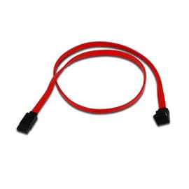 Belkin Serial ATA Cable - Right Angled, Red - 0.6m