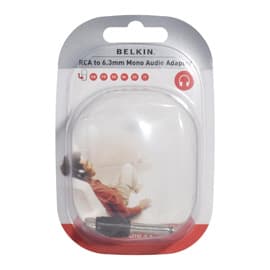 Belkin RCA/6.3mm jack adapter RCA-F/6.3mm MONO-M