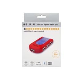 Belkin 4-port USB Hub, Red