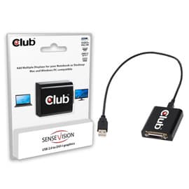 CLUB3D USB2.0 to DVI-I Graphics