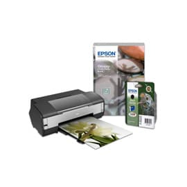 Epson Stylus Photo 1400 + Epson Singlepack Black T0791 Claria Photographic Ink